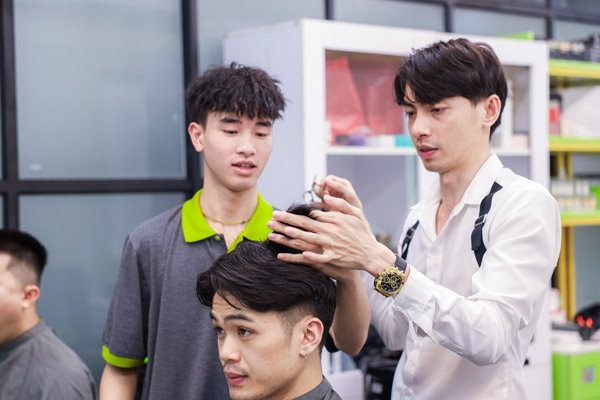 Hớt tóc nam Tạo mẫu tóc